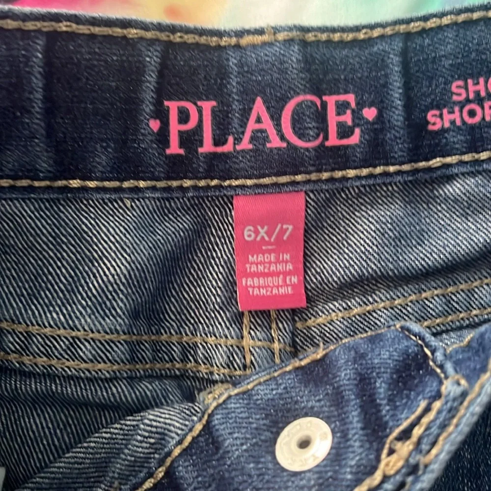 The children’s place shorts x4 and 2 wonder nation shirts size 6, 6X-7